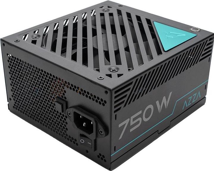Actual product image Azza PSAZ-750G(ATX3.0) Power supply 80+ GOLD PCIe 5.0 retail (750 W)
