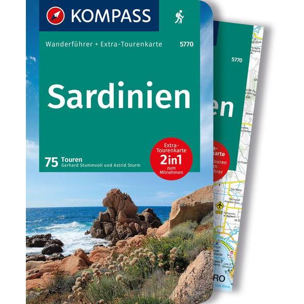 Wanderführer Sardinien, 75 Touren, Landkarte