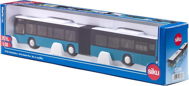 Actual product image Siku Articulated bus