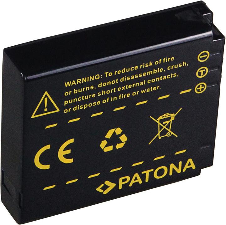 Actual product image Patona Battery f. Panasonic CGA-S005E (Camera battery)