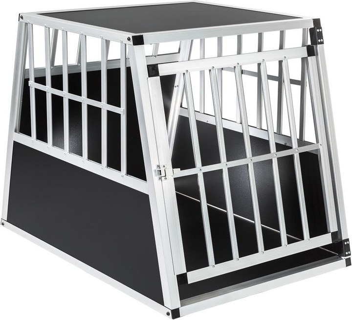 tectake Boîte de transport pour chiens (Chien, Fermeture de sécurité)