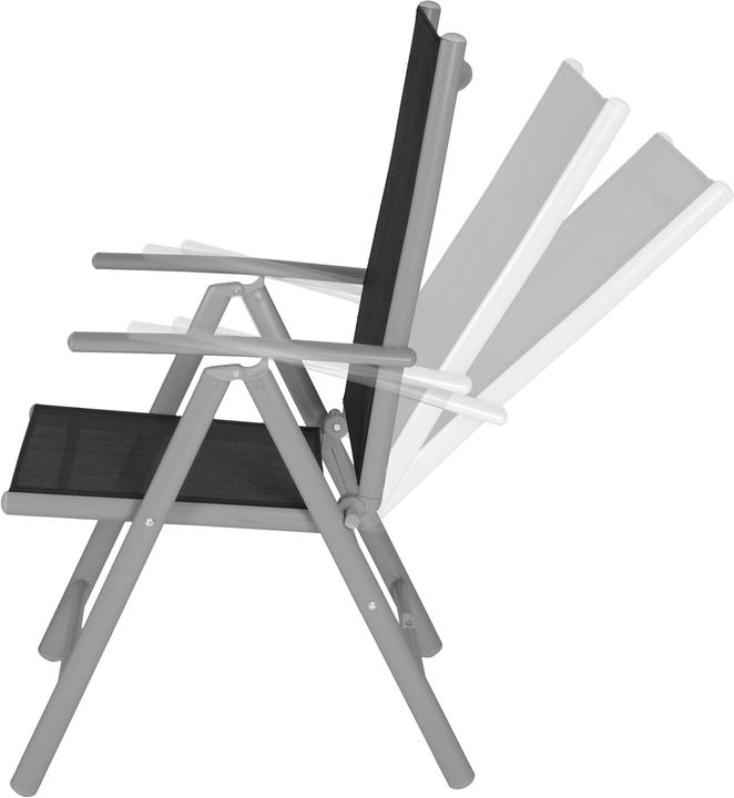 Produktbild tectake 2x Gartenstuhl