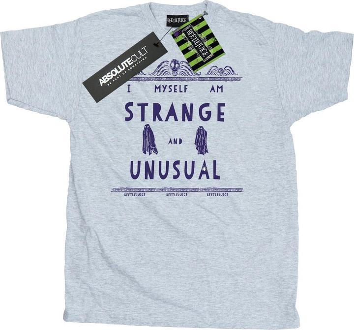 Immagine prodotto Beetlejuice Maglietta Strange And Unusual Uomo (XL)