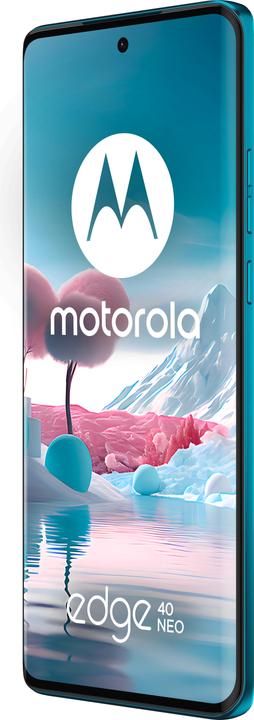 Image du produit Motorola Edge 40 Neo (256 Go, Caneel Bay, 6.55", SIM + eSIM, 5G)
