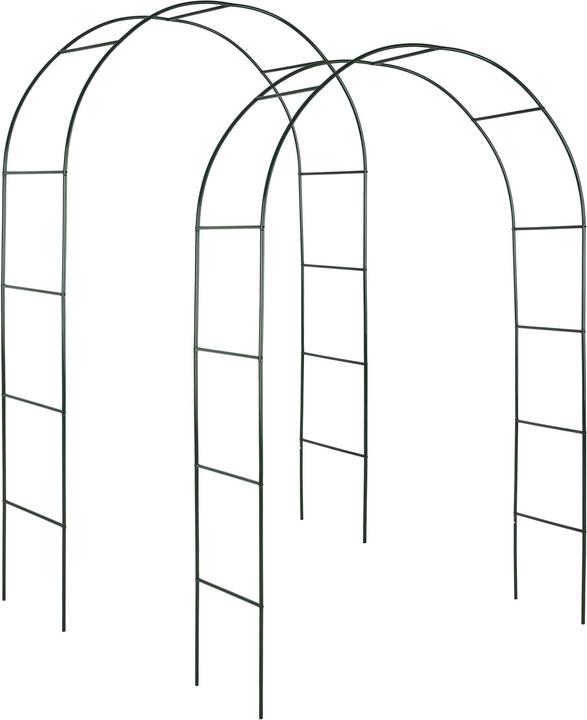Produktbild tectake 2x Rosenbogen (240 cm, 140 cm)