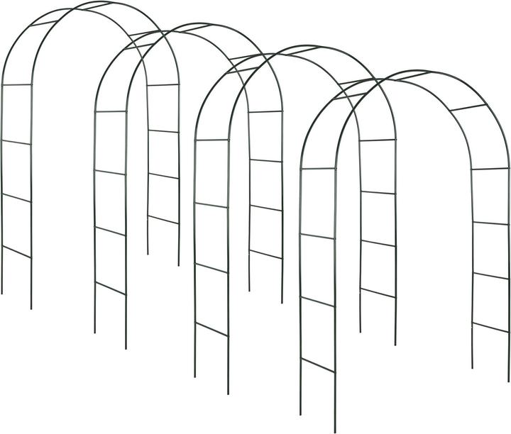 Immagine prodotto tectake 4x arco di rosa (40 cm, 140 cm)