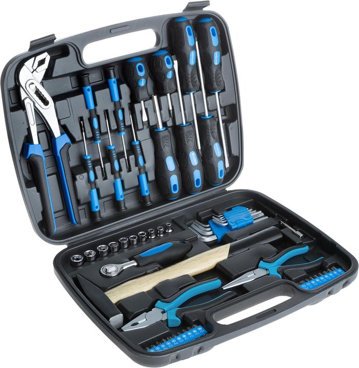 tectake Cassetta degli attrezzi (57 pezzi)