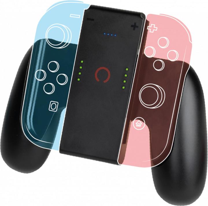 Immagine prodotto Konix Impugnatura comoda per la ricarica dei Joy-Con (Switch)