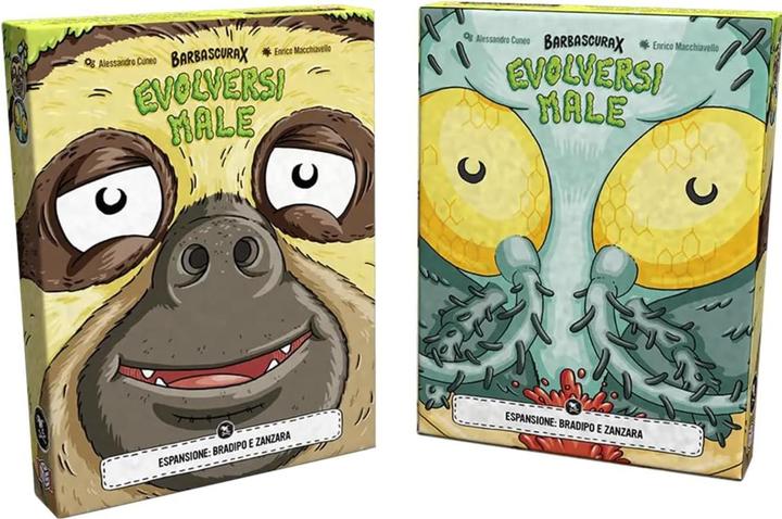 Ms edizioni Generico – Barbascurax – Evolversi Male Board Game Italian Expansion (Mod and Mosquitoe) (Italienisch)