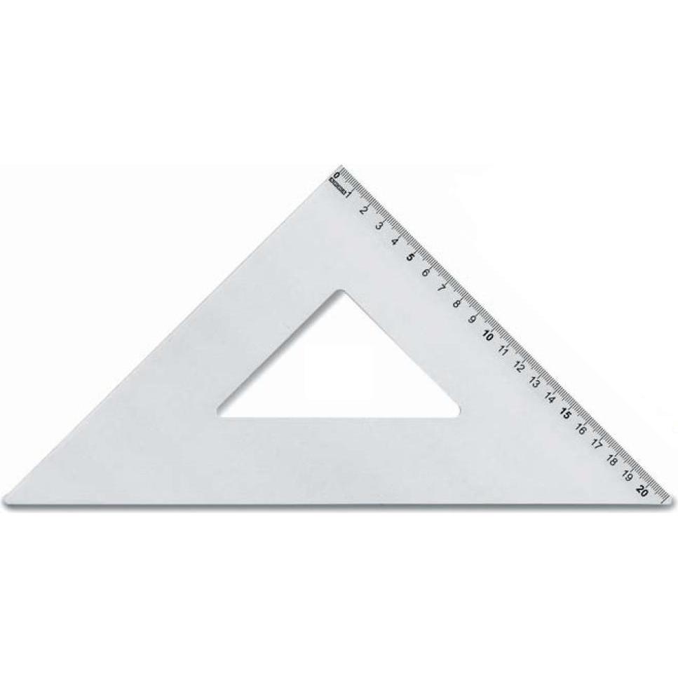 Arda, Righello, 18026 righello Righello da scrivania Alluminio 25 cm 1 pezzo(i) (25 cm, Alluminio)