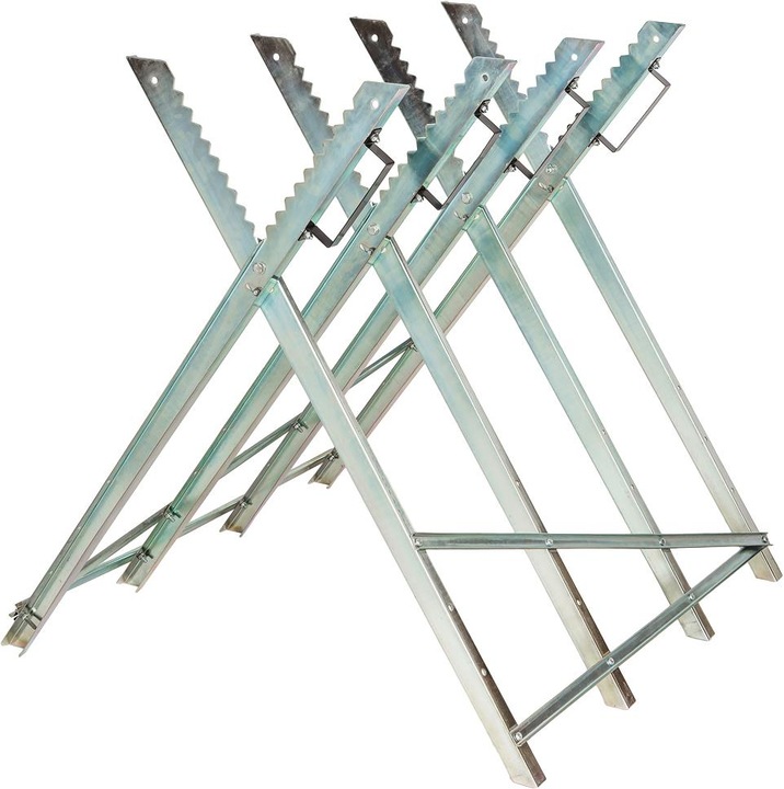 Produktbild tectake Holzsägebock (84 cm, 84 cm)