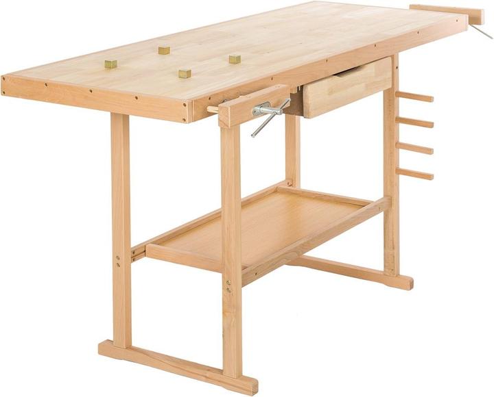 Actual product image tectake Workbench (50 cm, 137 cm)