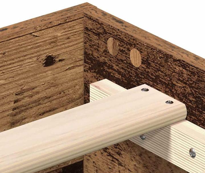 Actual product image vidaXL Bettgestell (200 x 200 cm)