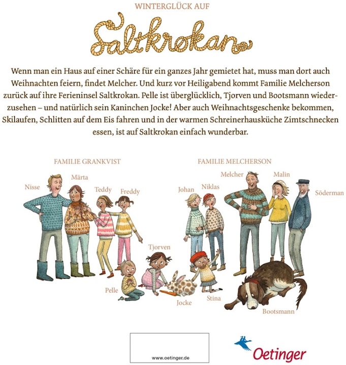 Produktbild Ferien auf Saltkrokan. Pelle feiert Weihnachten (Astrid Lindgren, Maria Nilsson Thore, Thyra Dohrenburg, Deutsch)