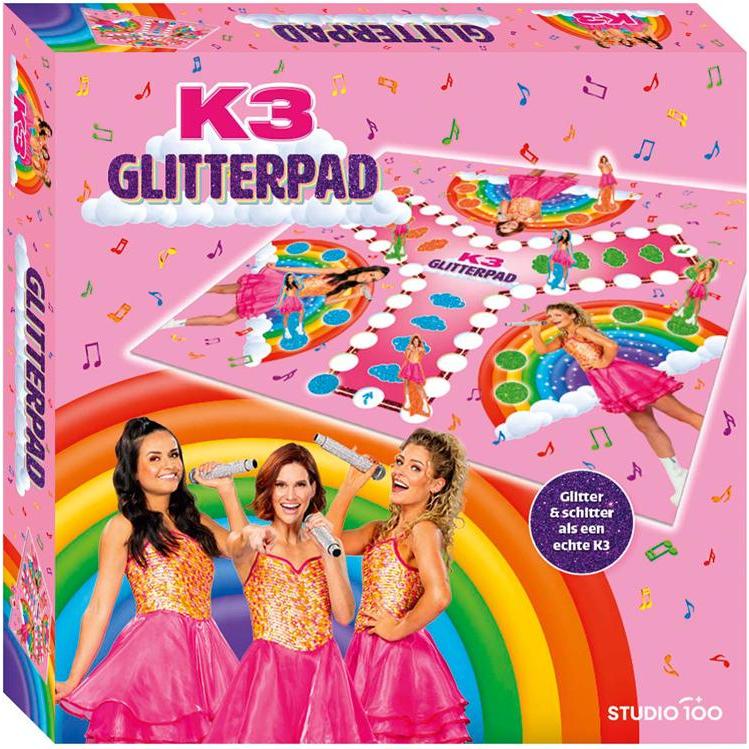 Studio 100 K3 Brettspiel - Glitzerpfad