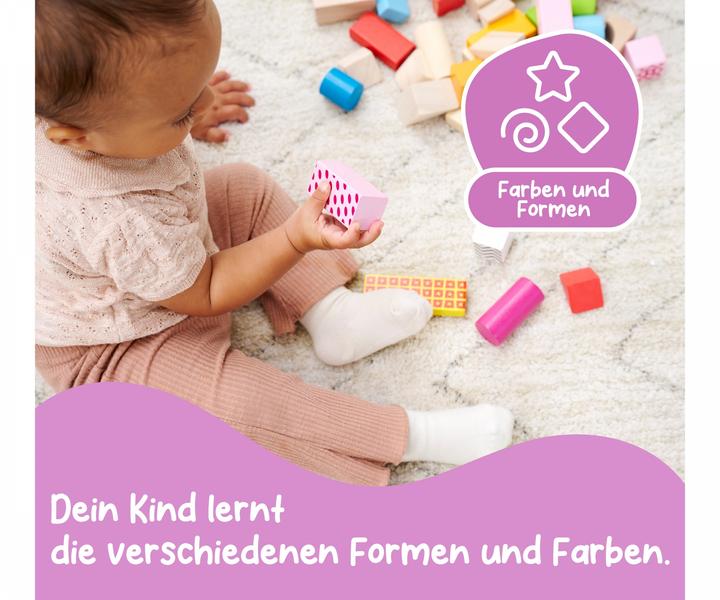 Actual product image Eichhorn Color wooden blocks 50