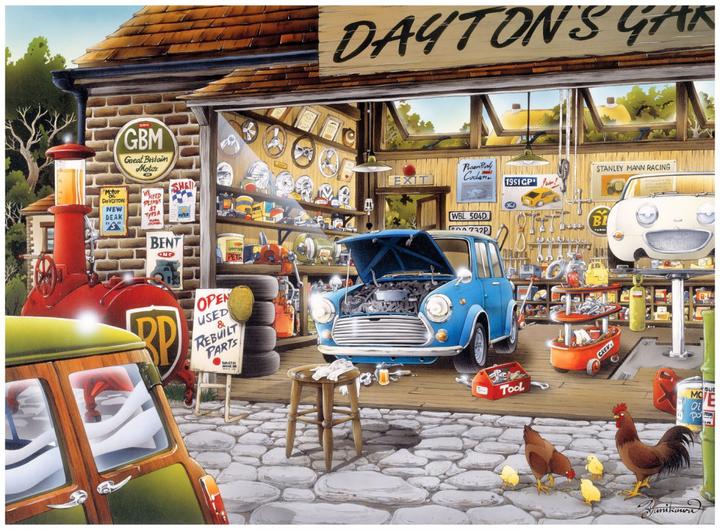 Produktbild Anatolian 3571 puzzle 500 pcs. Dayton's Garage by Hiroyuki Tanikawa (500 Teile)