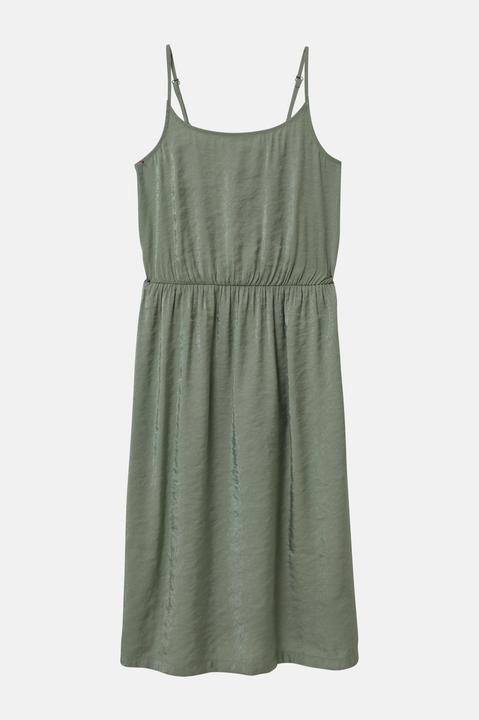 Image du produit S.Oliver Kleid Glänzendes Spaghettiträger-Kleid aus Viskosemix mit elastischer Taille (134)