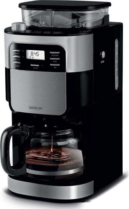 Sencor Caffettiera SCE 7000BK in nero e argento