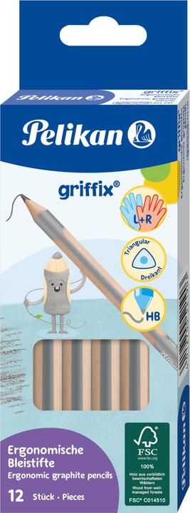 Productafbeelding Pelikan griffix lood. Sterkte HB 12 stuks in vouwdoos (3.50 mm, HB, 12 x)