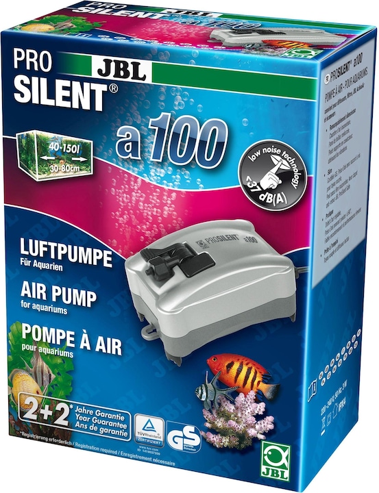 JBL Aquaristik und Terraristik Pompe à air ProSilent a100