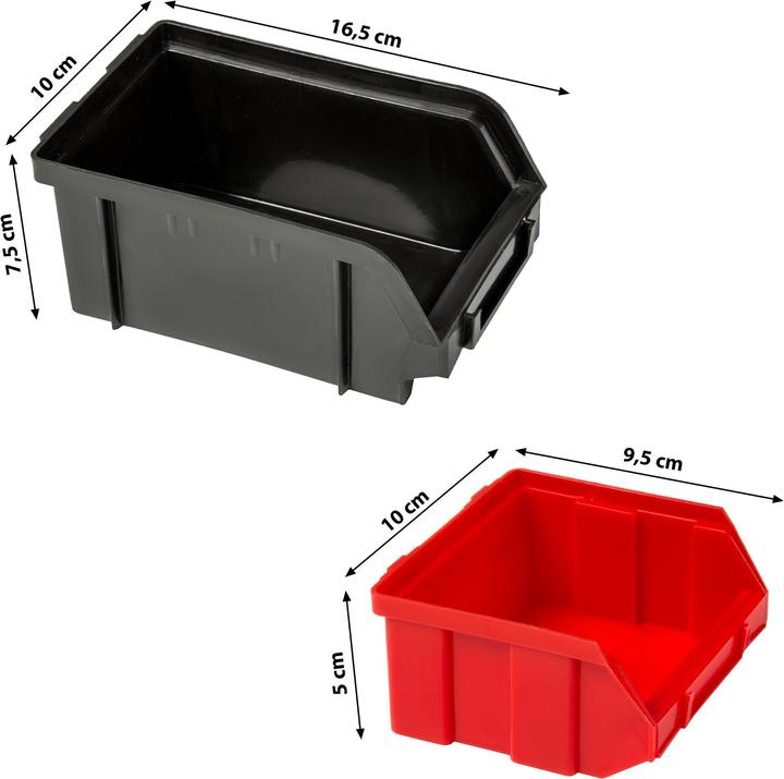 Produktbild tectake Kleinteilemagazin mit 30 Einschüben