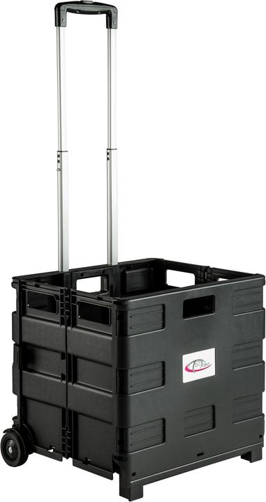 Image du produit tectake Chariot de Courses à Roulettes
