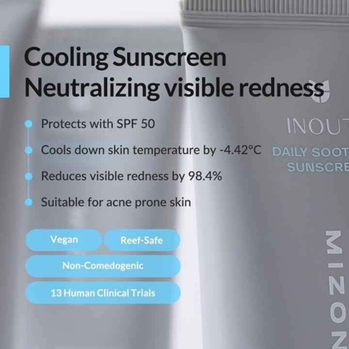 Image du produit Mizon Inout daily soothing sunscreen spf50+ pa++++ (Crème solaire, SPF 50+, 50 ml)