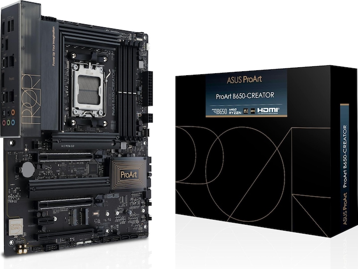 Immagine prodotto ASUS Creatore PROART B650 (AM5, AMD B650, ATX)