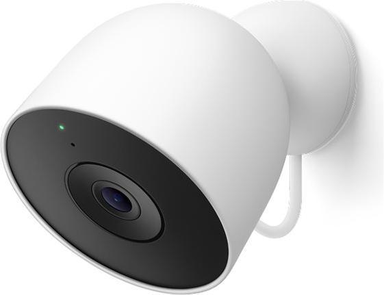 Google Nest Cam Outdoor, Snow, Wired, 2n (2560 x 1440 Pixels)