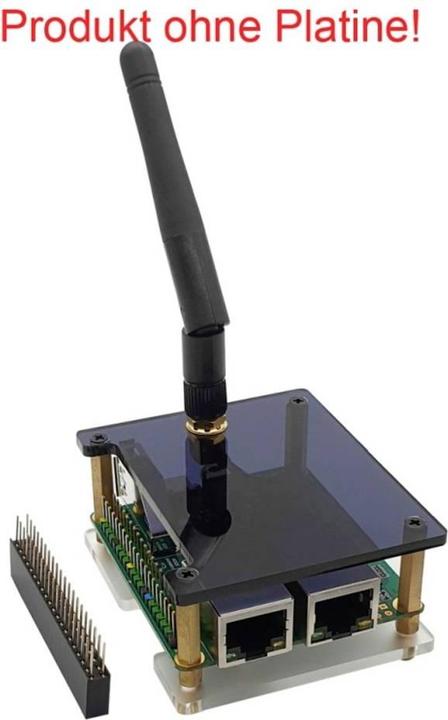 Image du produit Allnet Rock Pi E zbh. DEVELOPPEURS PACKAGE Boîtier avec antenne et connecteur