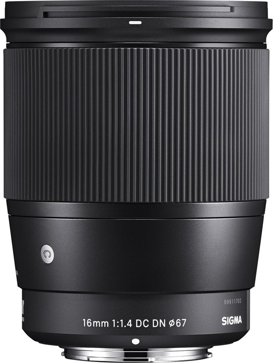 Immagine prodotto Sigma 16mm f/1,4 DC DN (C), Sony E (Sony E, APS-C / DX)