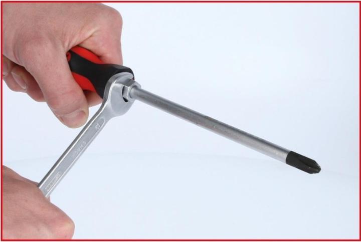 Produktbild KS Tools ERGOTORQUE®max Schlagkappen-Schraubendreher-Satz 1 (Innenvierkant)