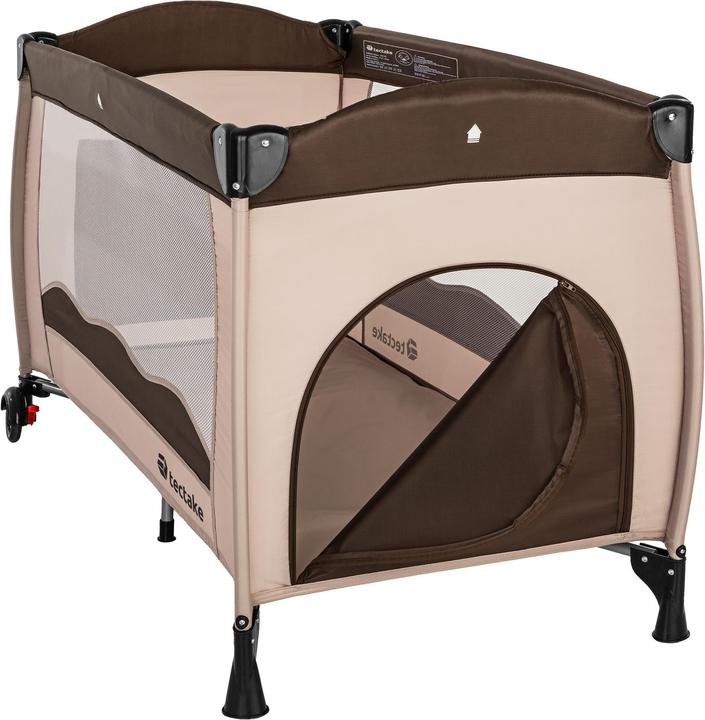 Actual product image tectake Travel cot with carrying bag (60 x 120 cm)