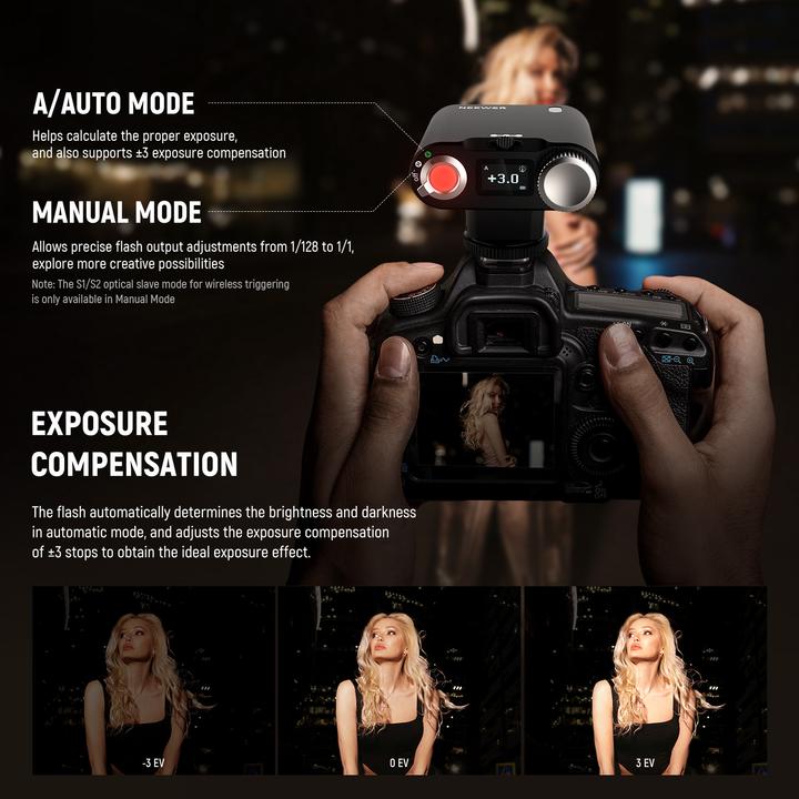 Image du produit Neewer Retro Camera Flash (Flash à monter, Canon, Fujifilm, Nikon, Olympus, Panasonic, Pentax)