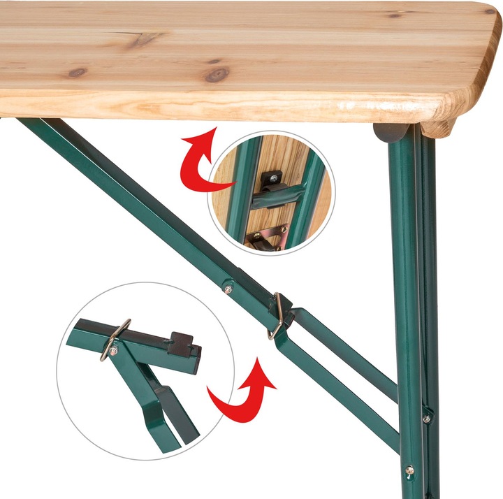 Actual product image tectake Quattro (241 cm)