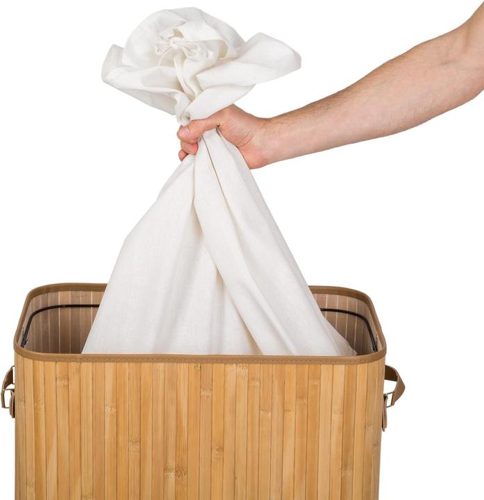 Actual product image tectake Laundry basket (100 l)