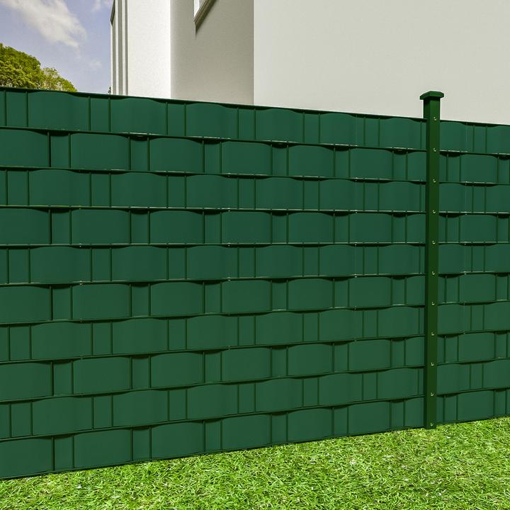Actual product image tectake PVC privacy film