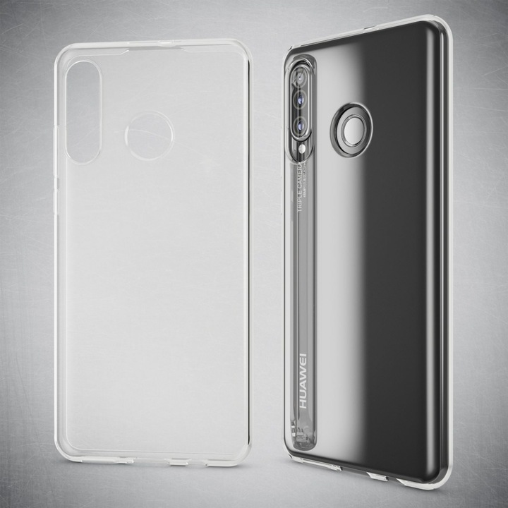 Produktbild Nalia Klar Transparente Silikon Hülle (Huawei P30 Lite)