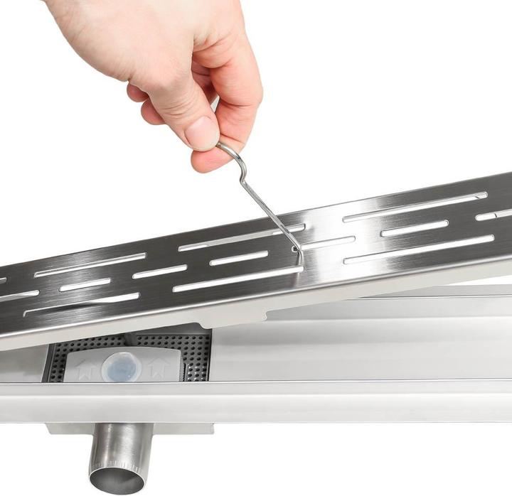 Image du produit tectake Rigole de douche (700 mm)