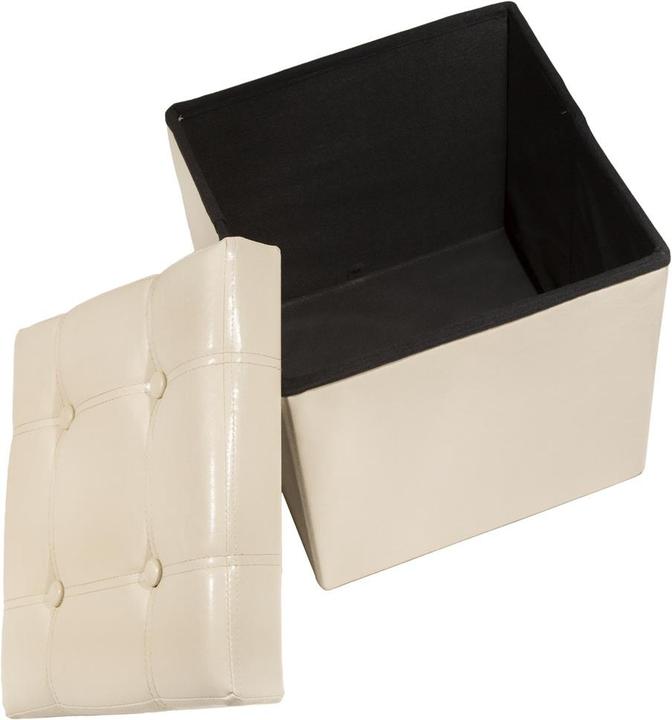 Immagine prodotto tectake Cubo del sedile pieghevole con spazio di stoccaggio