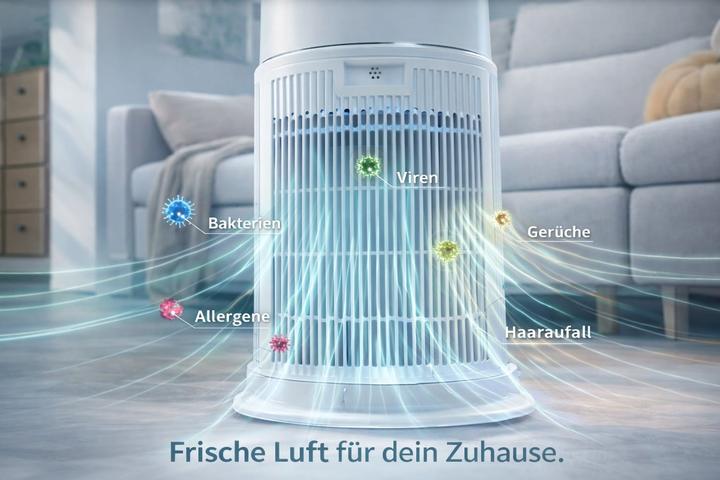 Produktbild Petair - Luftreiniger für Haustierbesitzer L2-SP201-B (50 m²)