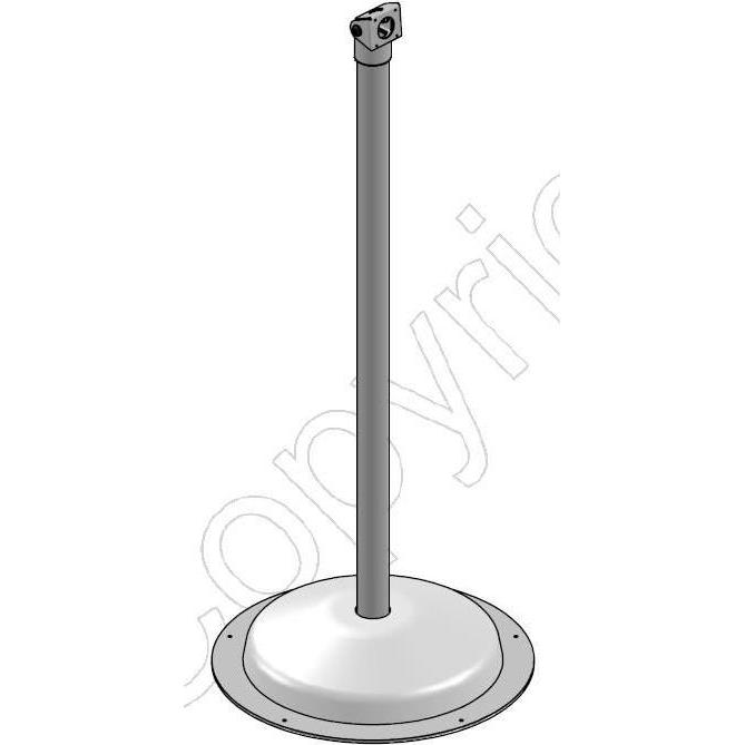 Ergonomic Solutions, Kasse, Floor stand, SP2 1000mm with