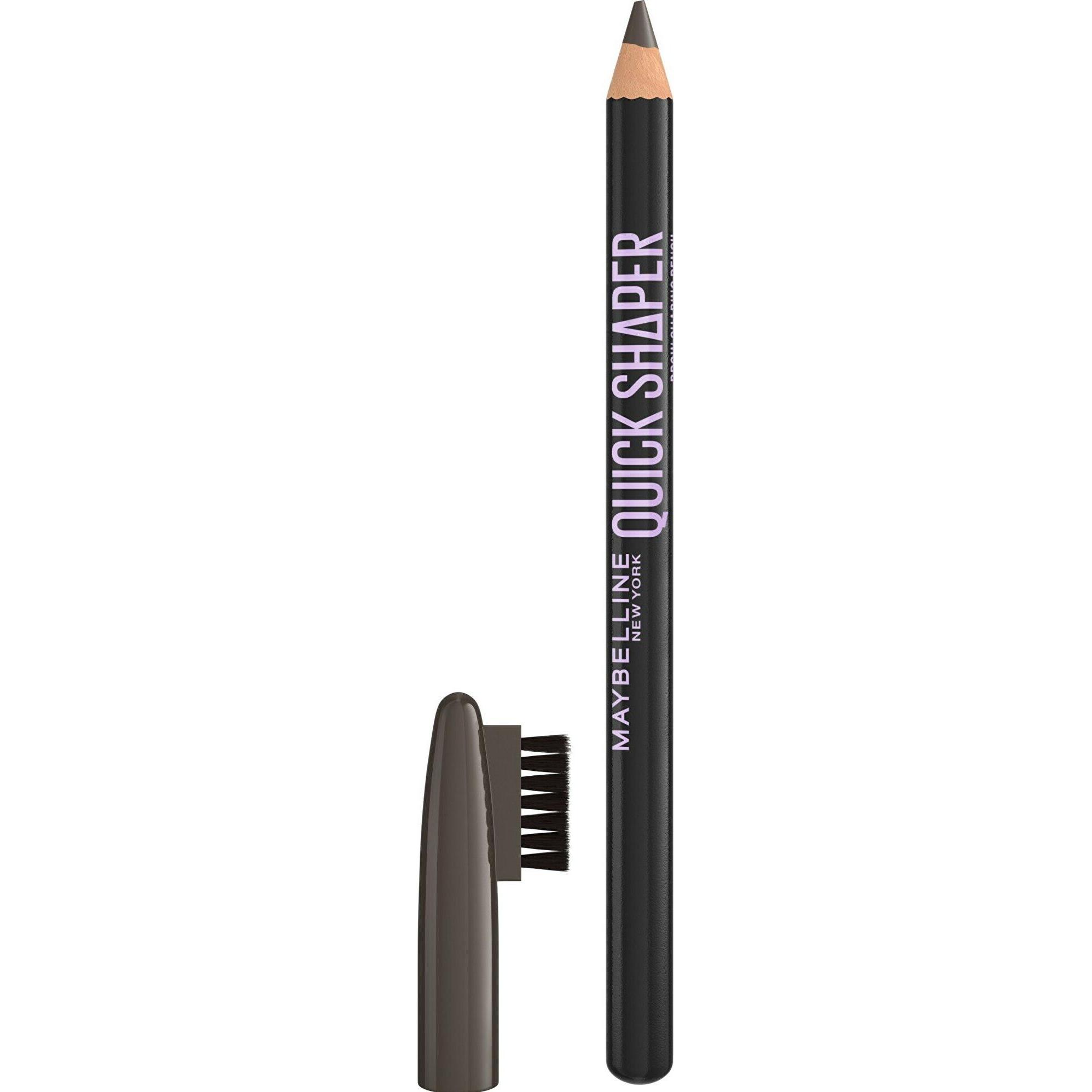 Maybelline New York, Matita per sopracciglia, Maybelline - Quick Shaper Pencil 1.5 g - Shade: 03 Soft Brown (Marrone chiaro, Soft Brown)