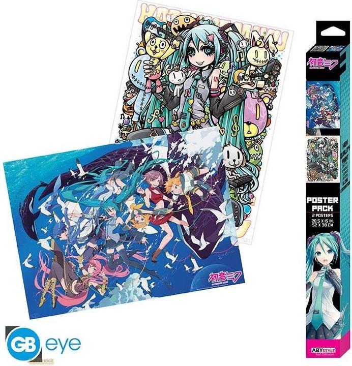 Produktbild GB Eye Hatzune Miku Set 2 Chibi Posters Series 2 (52x38)