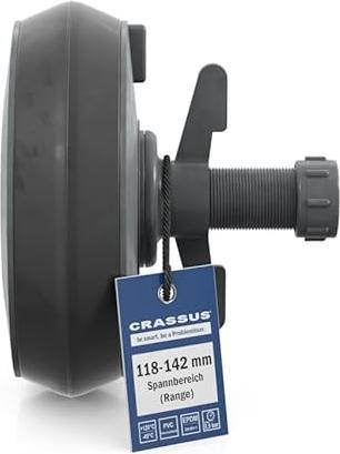 Produktbild Crassus Schnellverschlussstopfen, CSV 125, Spannbereich 121-142 mm
