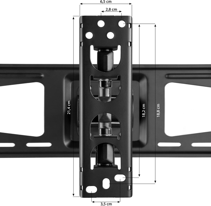 Produktbild tectake TVWandhalterung (Wand, 55", 50 kg)