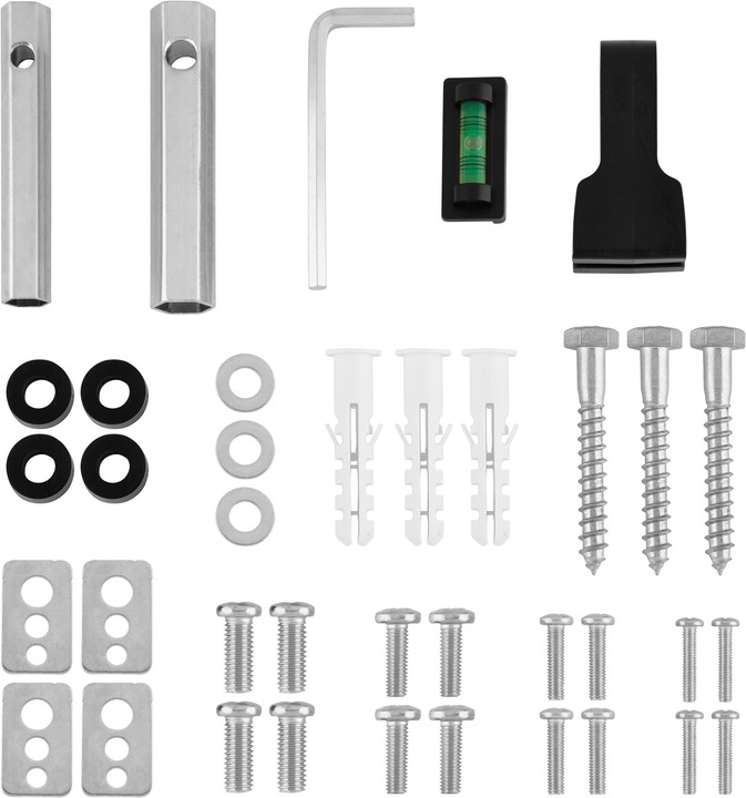 Produktbild tectake TVWandhalterung (Wand, 55", 50 kg)