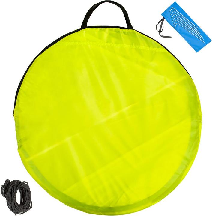 Actual product image tectake Pop Up Beach Shell Jasmin (beach tent, 1.20 kg, 2 persons)
