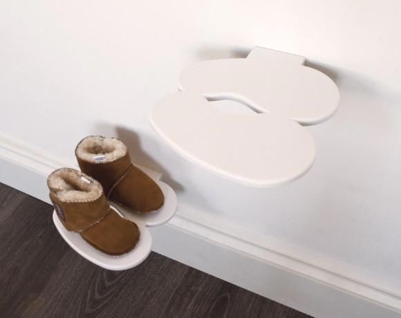 Actual product image j-me Footprint - Children's shoe rack